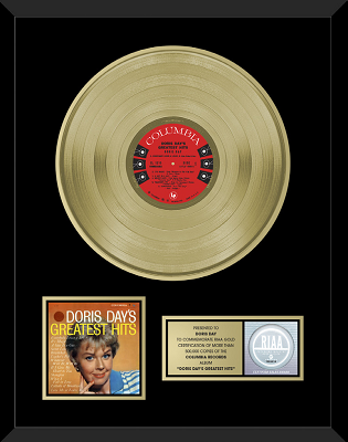 Gold Record Award for Doris Day's Greatest Hits